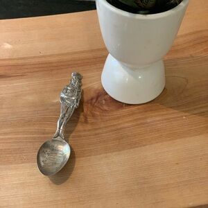 P. W. ELLIS TORONTO | Full Figure Indian Silver Oakville Souvenir Spoon